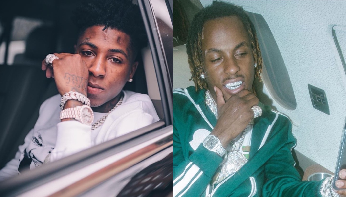 NBA YoungBoy & Rich The Kid Working On New Music In The Wilderness