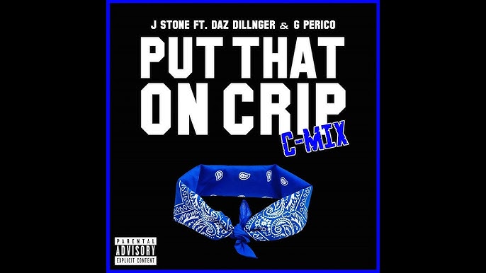 J Stone Feat. Daz Dillinger & G Perico – “Put That On Crip” [Remix]