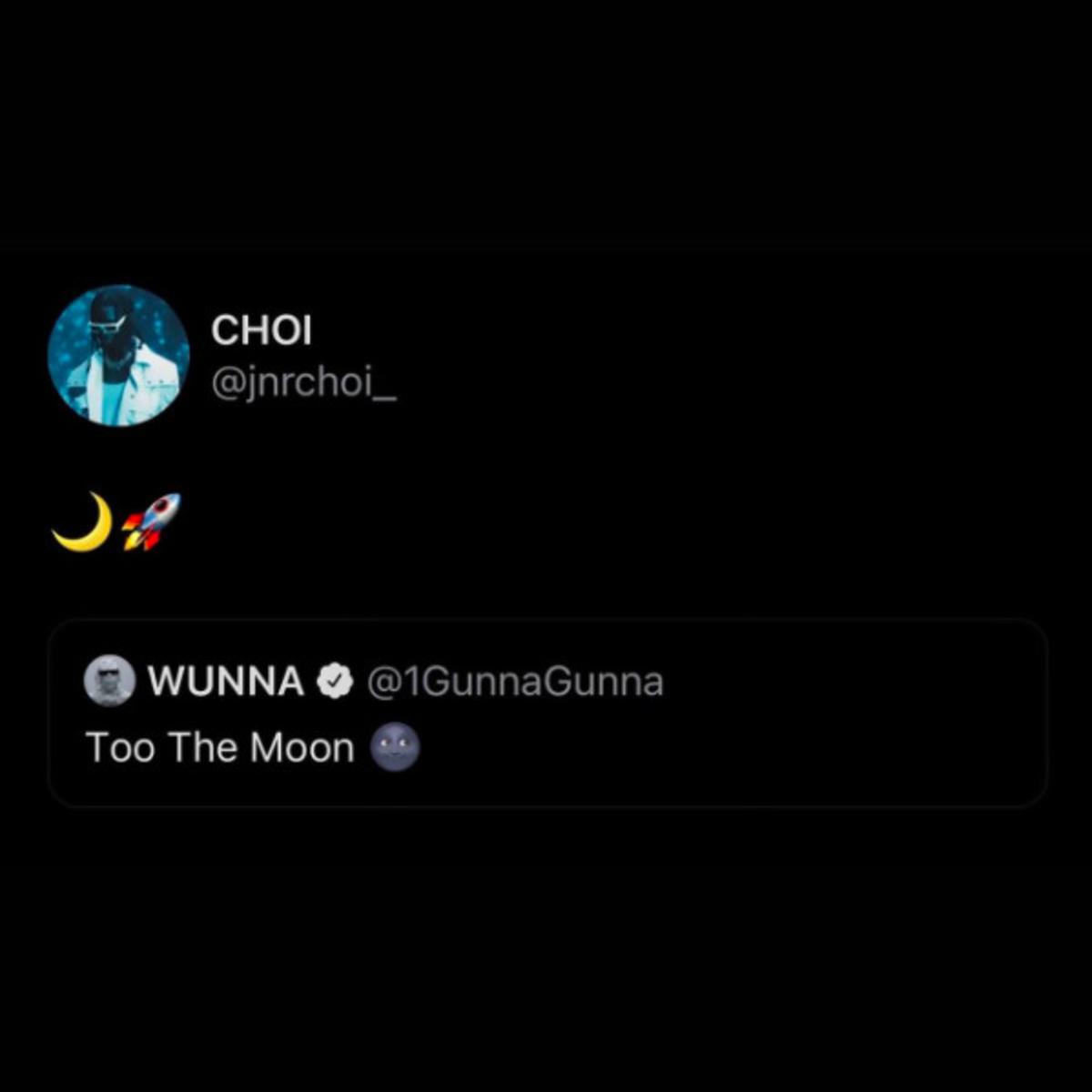 JNR Choi Feat. Gunna – “Too The Moon” [Remix]