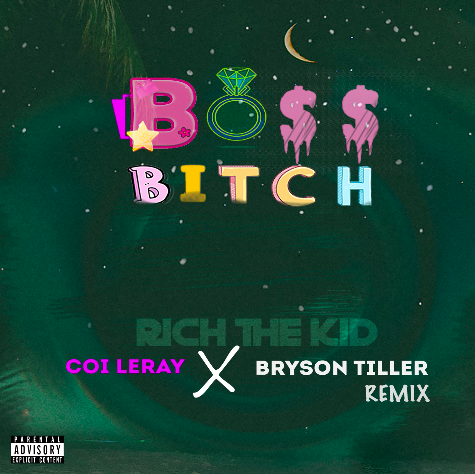 Rich The Kid Feat. Bryson Tiller & Coi Leray – “Boss Bitch Remix” [Audio]